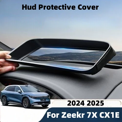 

Автомобильный защитный чехол Hud Display для Zeekr 7X CX1E 2024 2025 2026, защитная рамка для дисплея из закаленного стекла, автомобильные аксессуары
