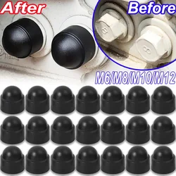 4/8/12PCS Dome bolt cap Hexagonal dome nut protection bolt Screw protection sleeve Screw cap Bolt cap fastener M6 M8 M10 M12