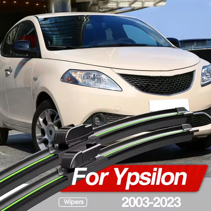 For Lancia Ypsilon 2003-2023 Front Windshield Wiper Blades 2pcs Windscreen Window Accessories 2004 2006 2010 2011 2019 2020 2022