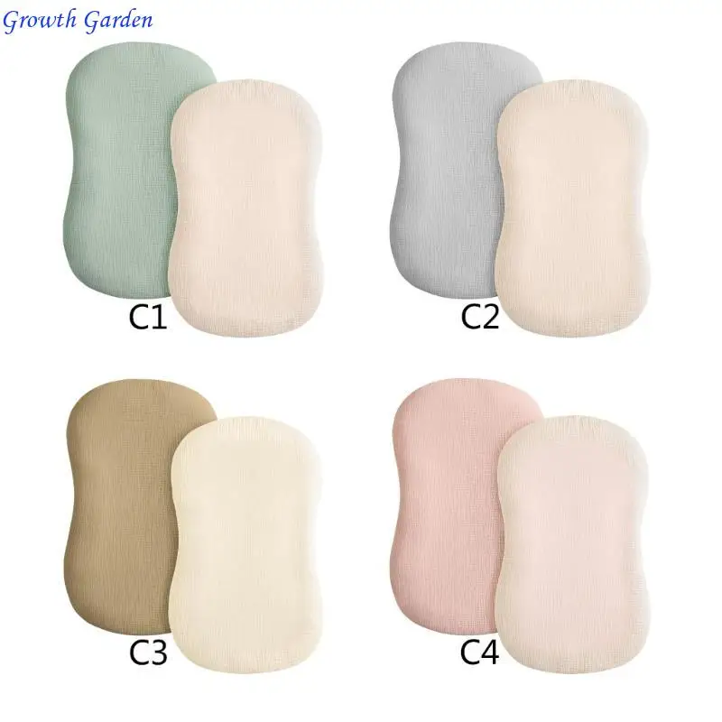 

Portable Bed Sheet Baby Bed Fitted Sheets for Newborns Comfortable Sleep Cushion Travel Bed Case Sleeve Multipurposed E65D