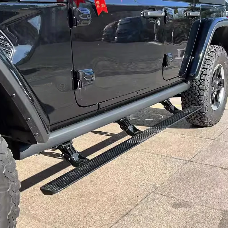 High Quality Automatic Electric Power Side Step Running Board for Wrangler JL 4 Door Sahara Rubicon 2018‑2025