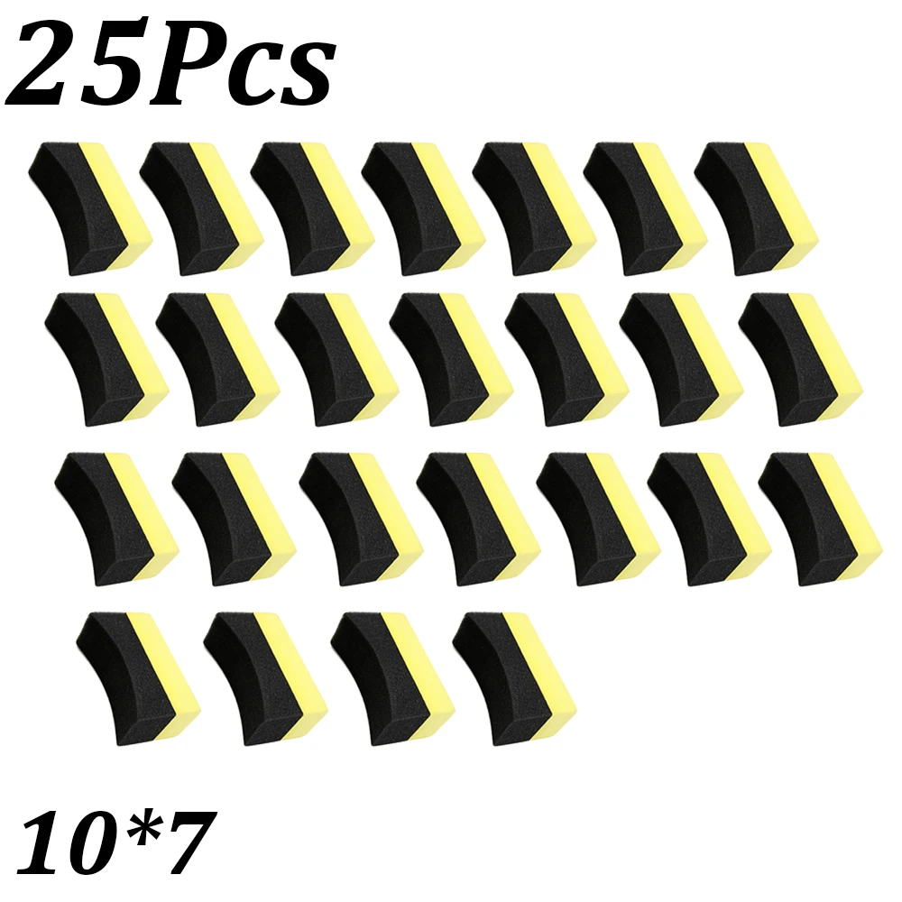 1-30Pcs Auto Rad Polieren Wachsen Schwamm Pinsel Reifen Reinigung Wischer Schwamm Pad Auto Waschen Wischer Reinigung Werkzeug auto Waschen Zubehör