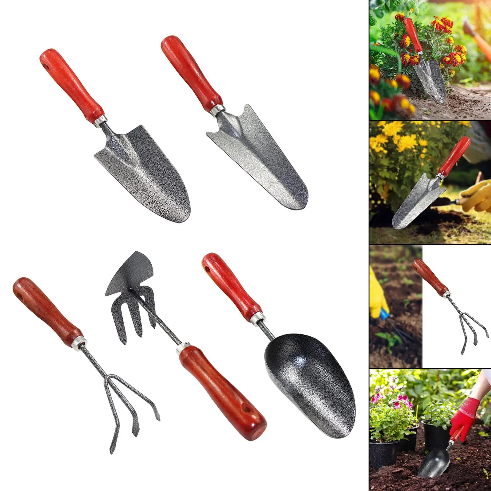 

Iron Loose Soil Garden Weeder Tool Hand Weeder for Backyard Bonsai Courtyard