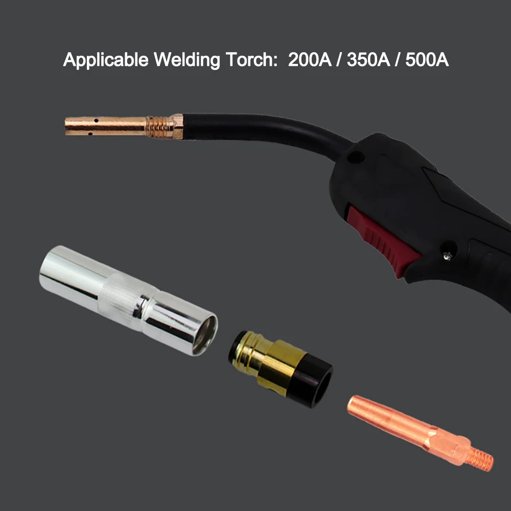 CO2 Gas Shielded Welding Conductive Tip Panasonic 200A 350A 500A CO2 Torch Contact Nozzle Mig Welder Welding Torch Consumables