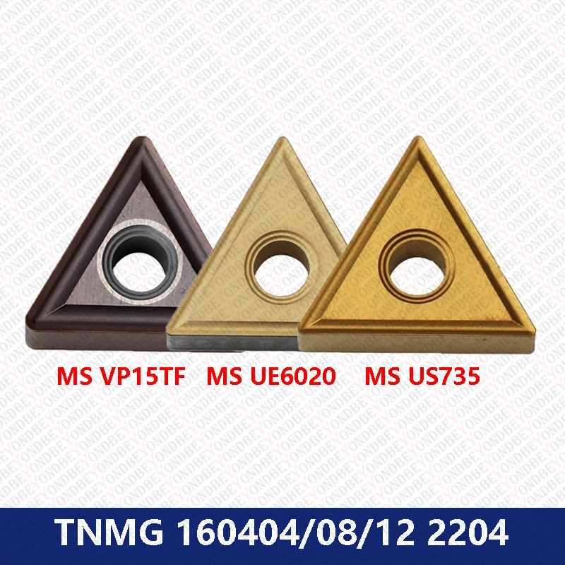 

Original TNMG160404 TNMG160408 TNMG160412 MS VP15TF Carbide Inserts TNMG 160408 UE6020 UC5115 NX2525 US735 Lathe Tool TNMG220408