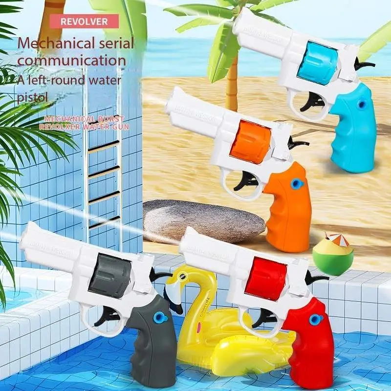 2025 الصيف مسدس المياه لعبة الميكانيكية المستمرة مدفع المياه لعب بنين بنات في الهواء الطلق ألعاب مياه الشاطئ الاطفال الكبار هدية #1