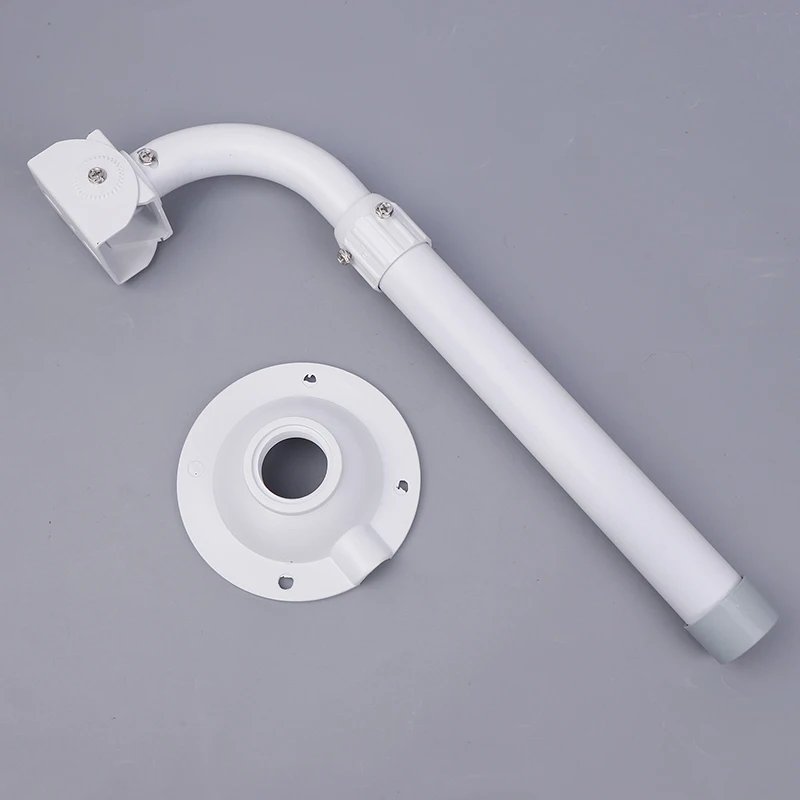 Surveillance Camera Telescopic Bracket Aluminum Alloy Machine Hoisting Camera L-shaped 30-60cm Lengthened Outdoor