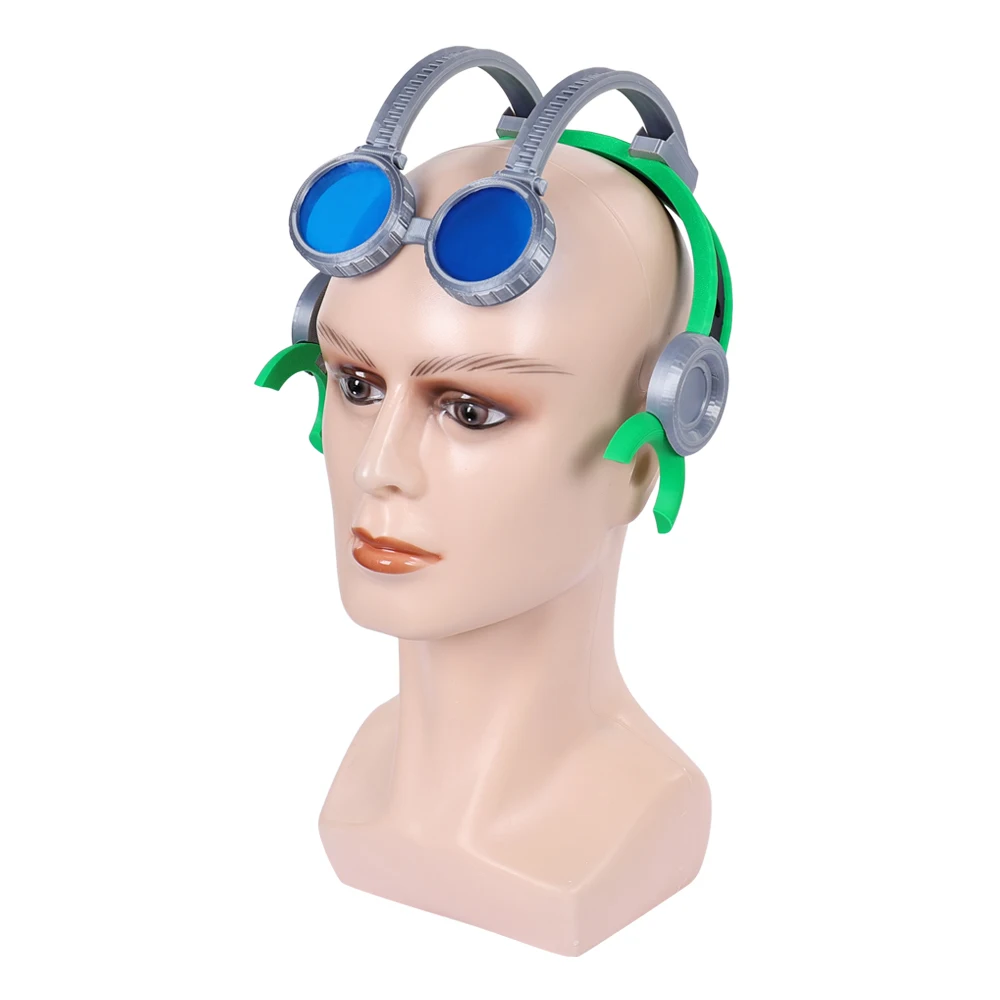 Usopp Cosplay Goggles Eyewear Men Fantasy Headwear Roleplay Props Movie Navigation Costume Accessories Halloween Carnival Party view 2
