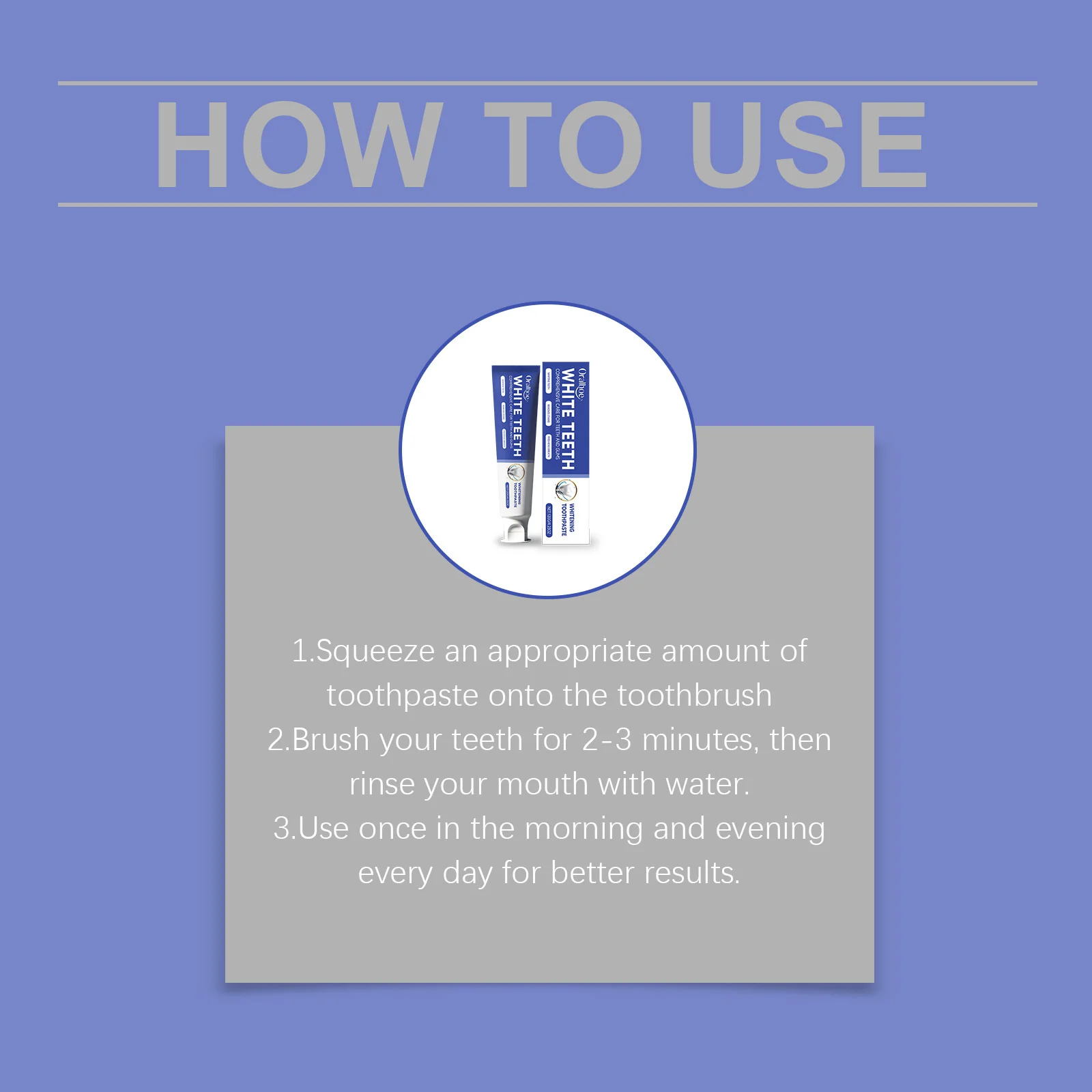 Dentifricio schiarente per denti Rimuovi macchie di placca Migliora i denti gialli Pulizia profonda Alito fresco Sbiancamento Dentifricio sbiancante