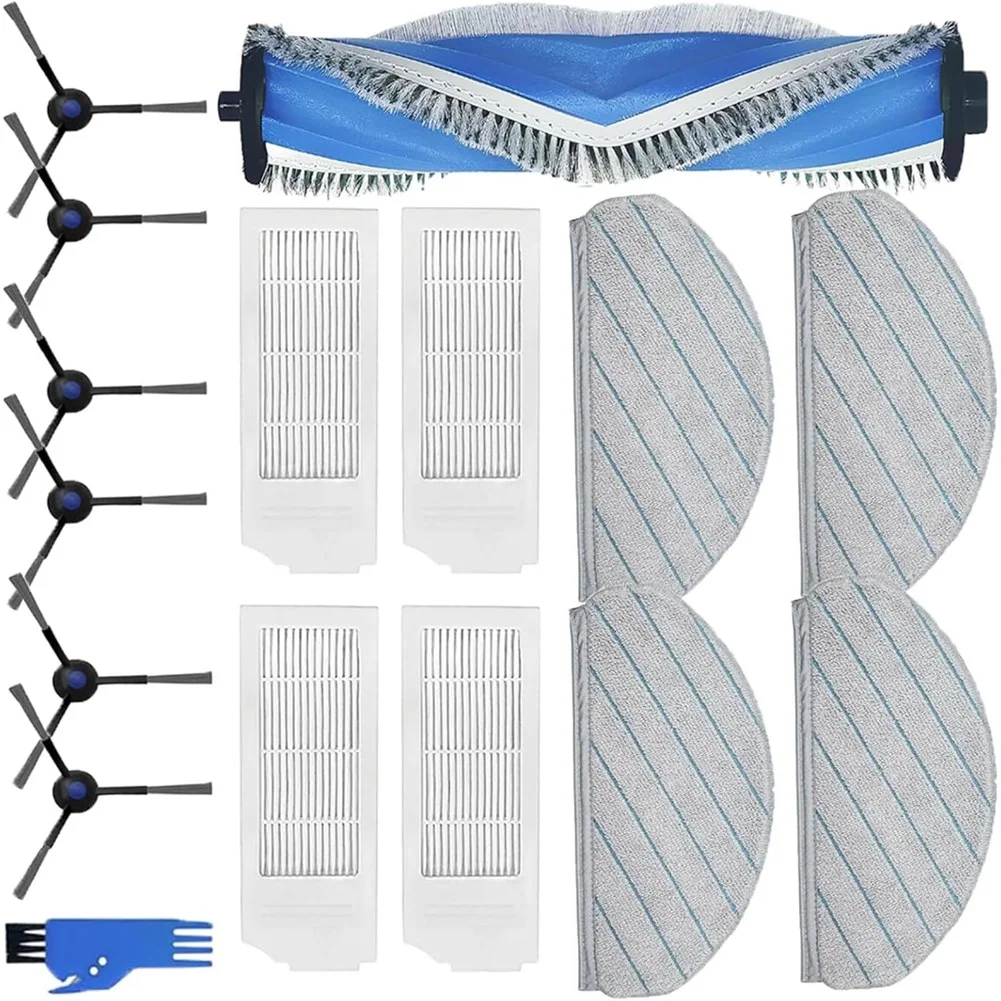 【Berserk】Для Ecovacs Deebot N20/N20 Plus/N20 Pro Plus робот-пылесос основная боковая щетка Hepa фильтр ткань для швабры