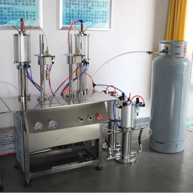 Lpg Lighter Butane Gas Cylinder Filling Machine