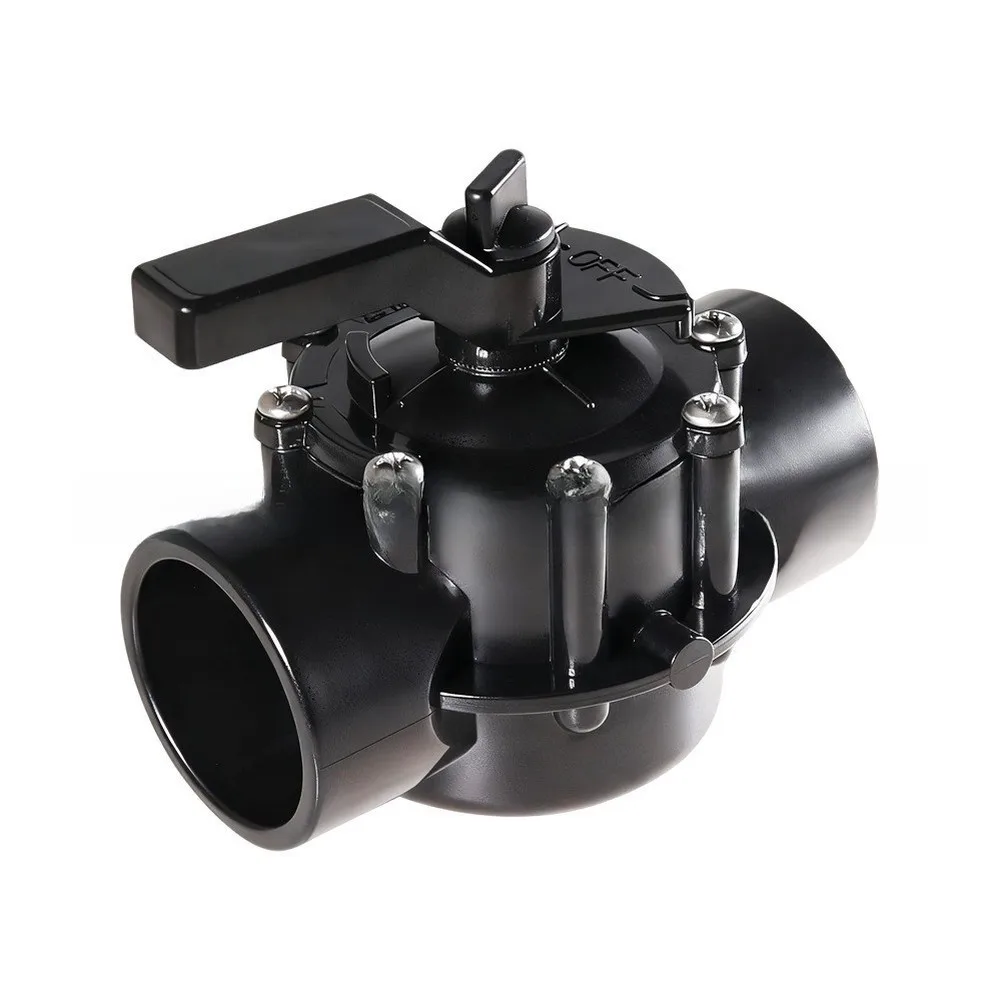 2-Port 4716 Positive Seal Diverter Valve For Jandy Pool Systems - Leak Proof ABS Control 2.5 Inch Pool Equipment & Parts