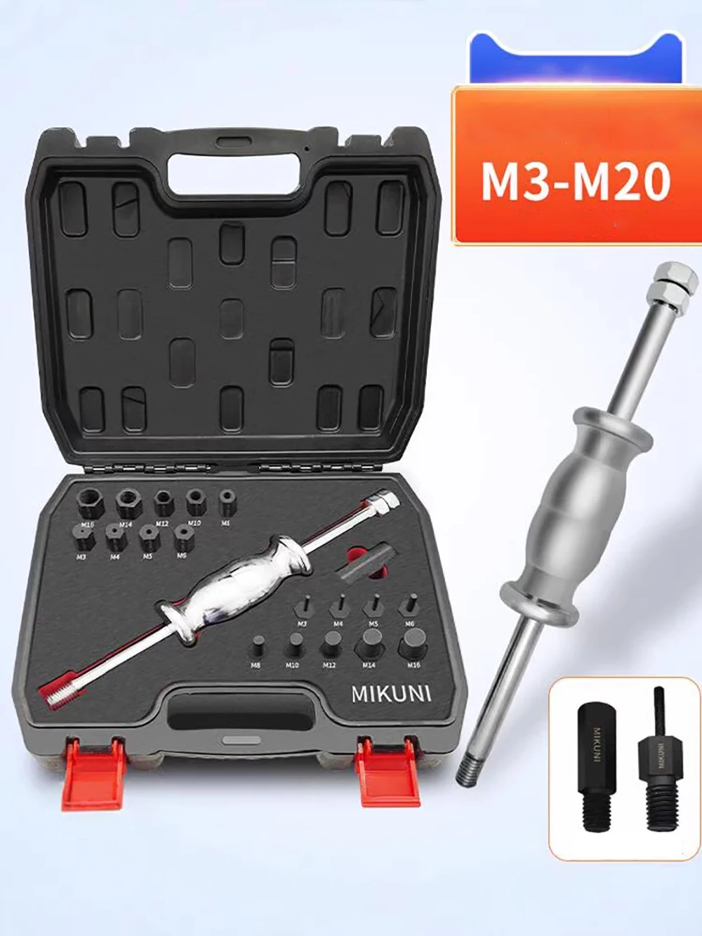 Manual Pin Puller M3-M20 Internal and External Thread P400AB Thread Pulling Tools Kit Positioning Pin Removal Tool