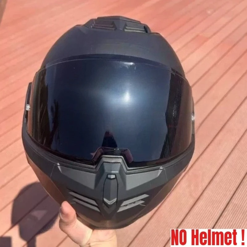 LS2 FF906 خوذة عدسة LS2 ADV ANT الوجه يصل خوذة مطلي أقنعة الذهب ليلا ونهارا HD خوذة الزجاج الأمامي الملحقات #2