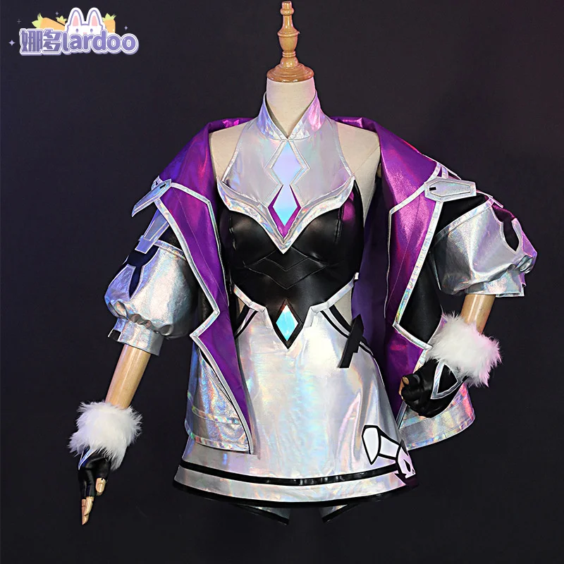 Game LOL Battle Bunny Miss Fortune Cosplay Costume Women Dress Stocking For Party Comic Con Women