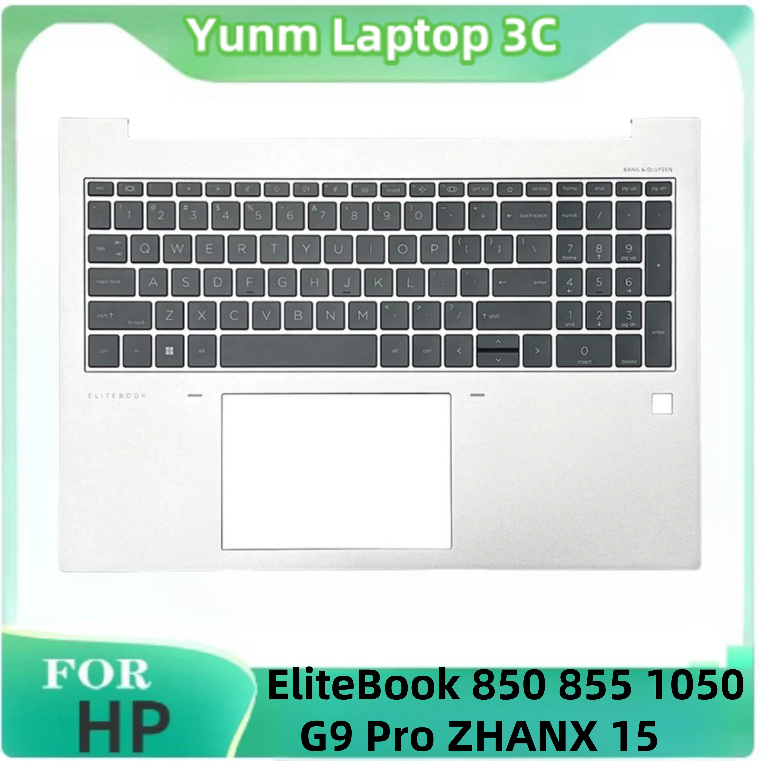 

New Original Laptop Keyboard for HP EliteBook 850 855 1050 G9 Pro ZHANX 15 Palm Rest Top Cover Replacement N13904-001