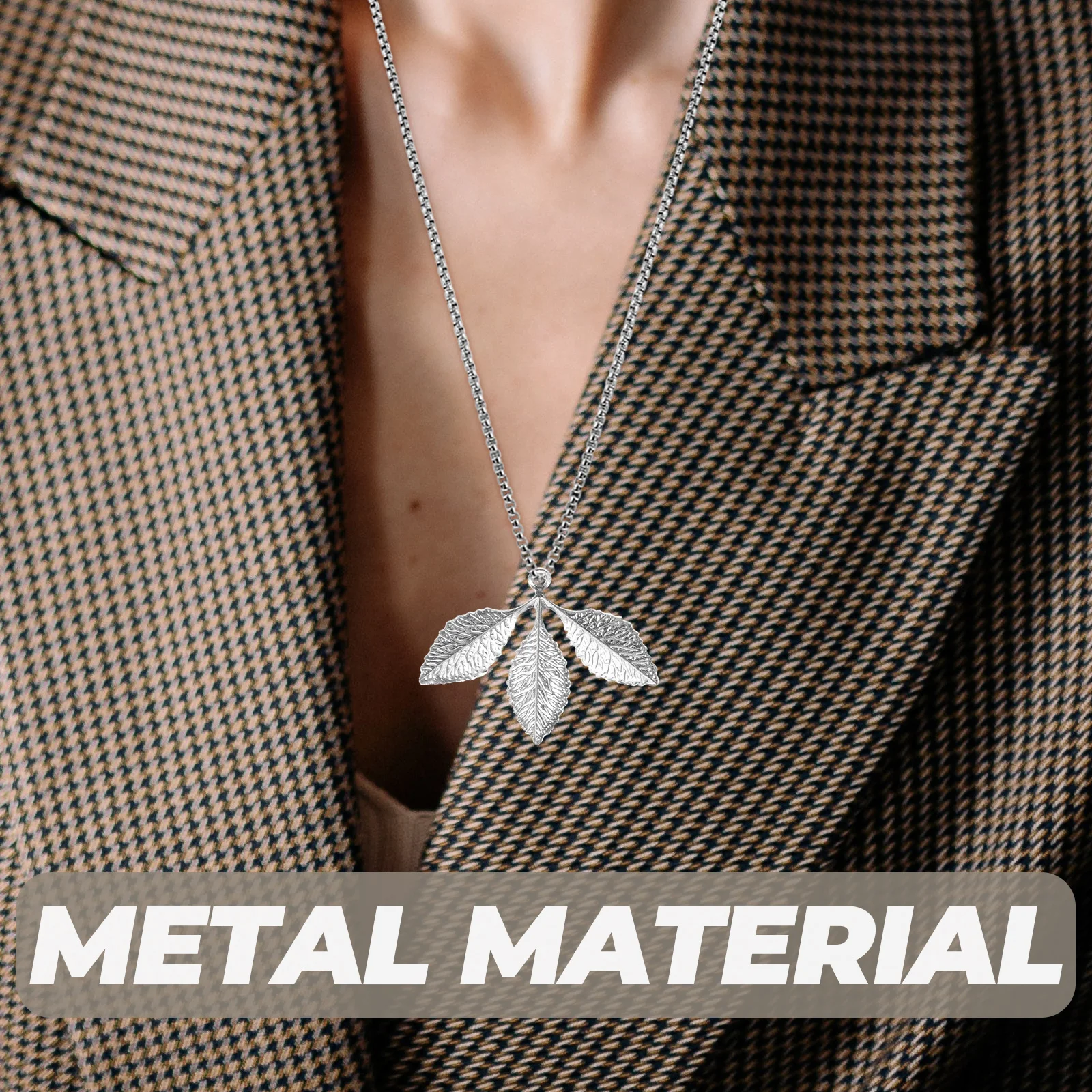 

100pcs Silver DIY Jewelry Accessories Leaf Shape Charms for Making Necklaces Earrings Bracelets Retro Pendant Supplies