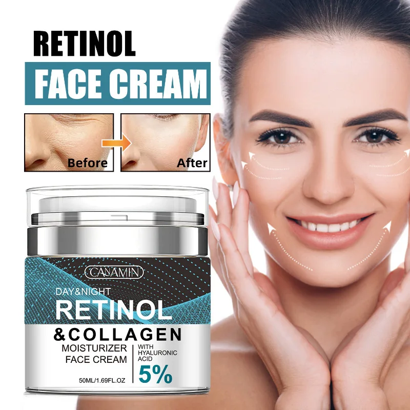 la-creme-au-retinol-favorise-l'elasticite-et-le-lustre-de-la-peau-nourrissante-et-verrouillante-de-l'humidite-pour-ameliorer-la-texture-de-la-peau