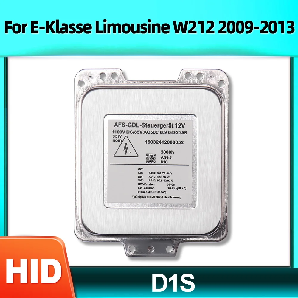 

D1S ксеноновый балласт для фар 35 Вт OEM 5DC009060-20 ксеноновый балласт для E-klase Limousine W212 2009 2010 2011 2012 2013