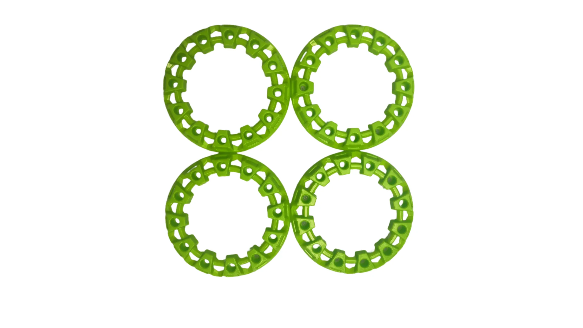 

ATV All Terrain Beach Off-Road Wheel Hub 6 Inch Wheel Plastic Cover Color Protective Cover 4 Light Green Color