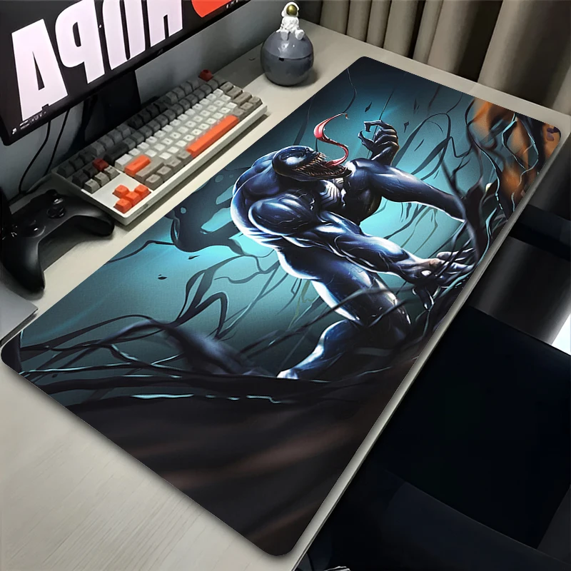 Marvel Mouse Venom Pad HD Gaming Mousepad Laptop Office Desk Accessories XXL Large Computer Gaming Keyboard Mouse Mat Non Slip