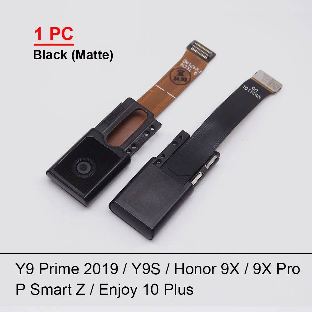 For Huawei Y9S Front Camera Y9 Prime 2019 Honor 9X Pro P Smart Z Enjoy 10 Plus Frontal Main Facing Small Camera Module Frame