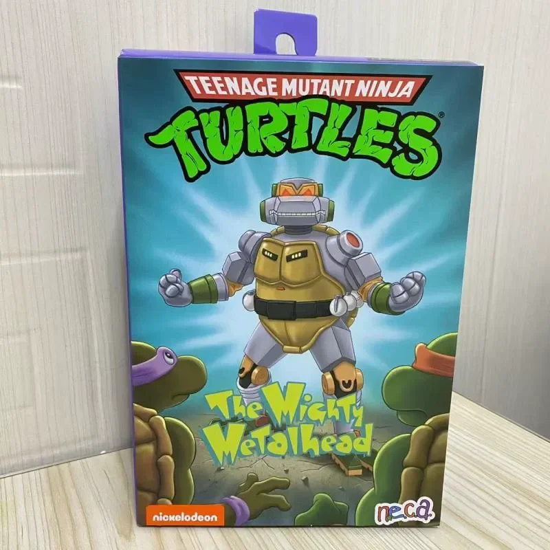 

NECA Teenage Mutant Ninja Черепаха Фигурка Манга TMNT Фигурки Аниме Фигурка Игрушки 7-дюймовая подвижная модель Орнамент Подарок для ребенка