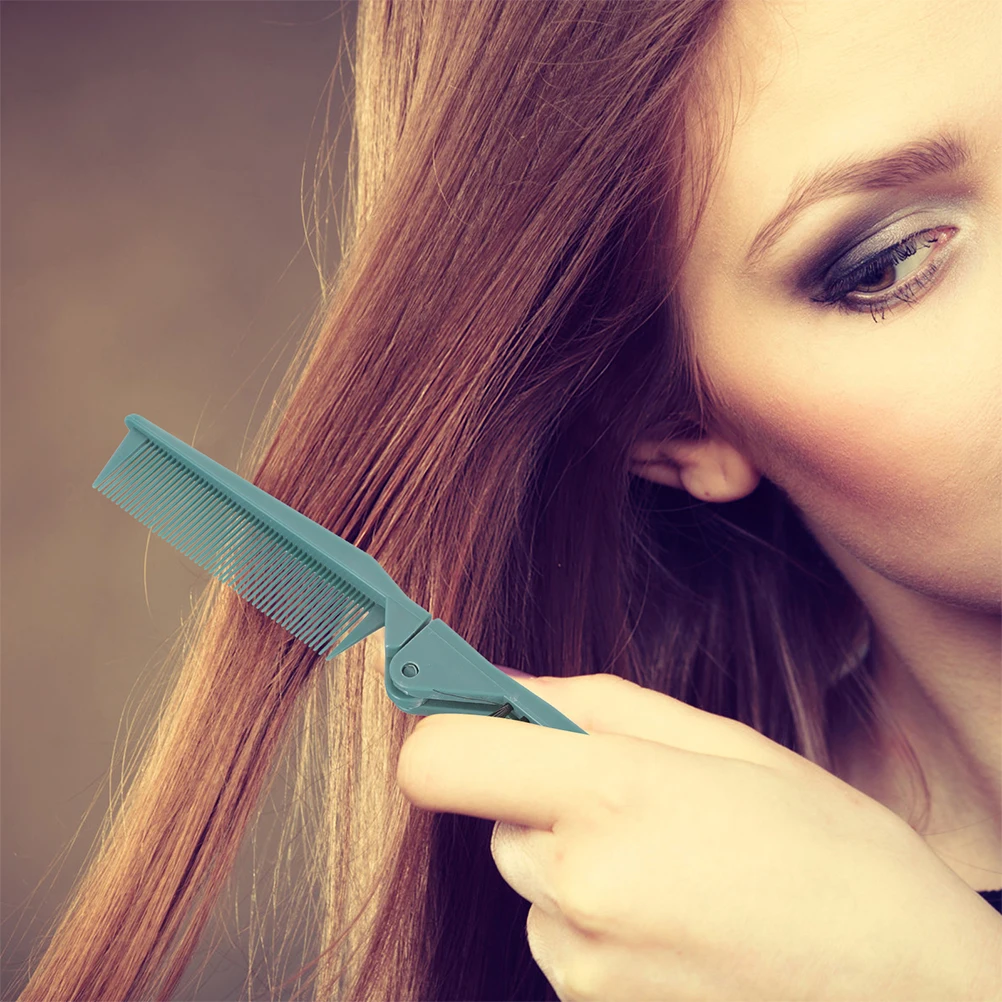 

4Pcs Travel Folding Combs Portable Mini Brush Compact Folding Hairbrush for All Hair Types Travel Use Mini Hair Brush