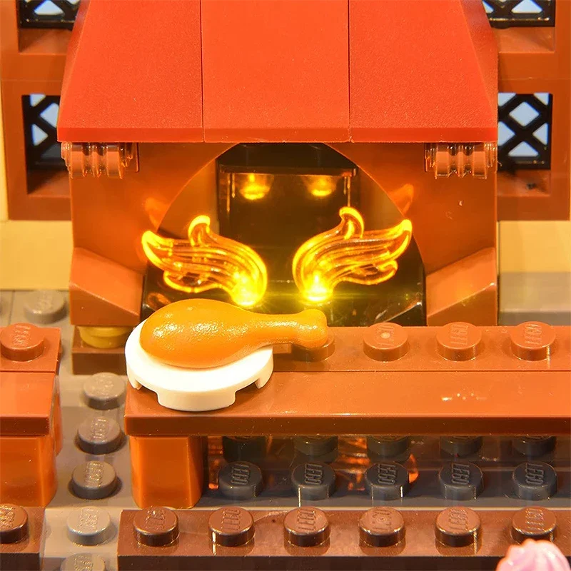 DIY LED Light Kit For LEGO 75954 Hogwarts Great Hall (Only LED Light,Without Blocks Model)