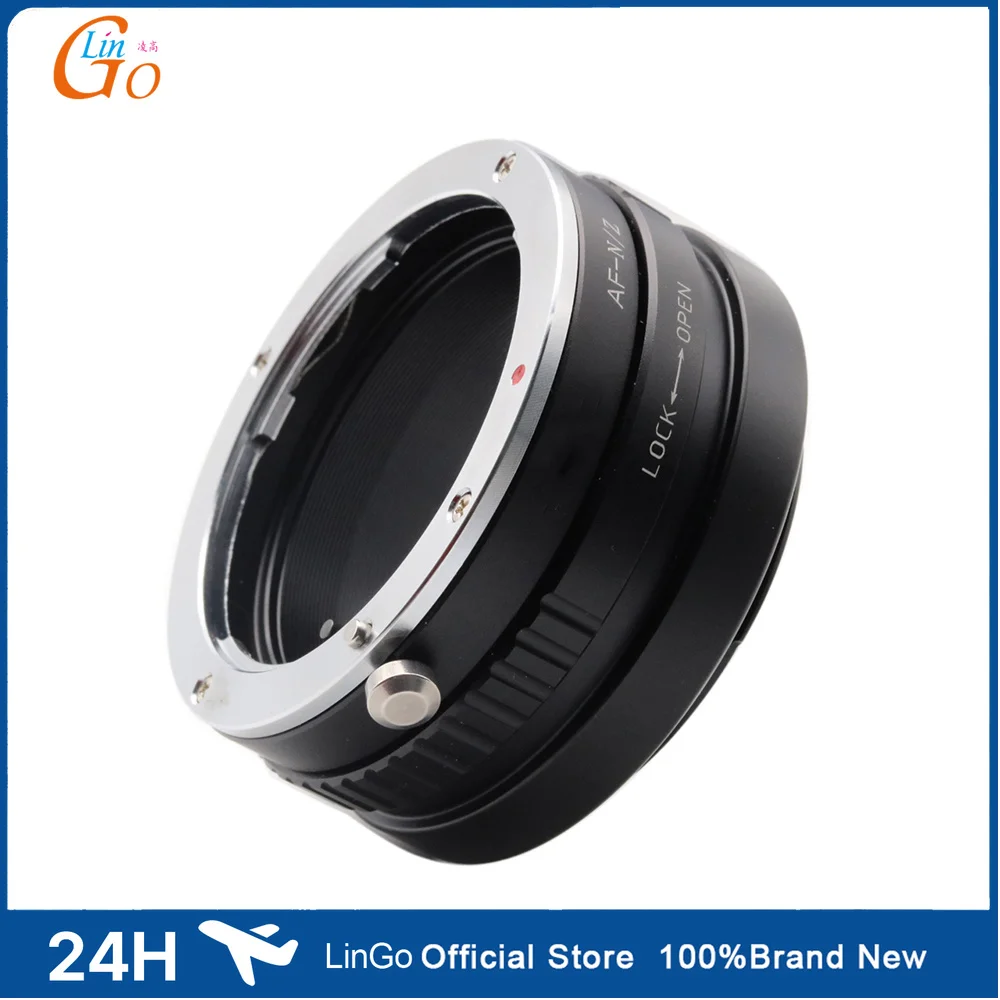 LinGo AF-Nik Z Mount Adapter Ring for Sony AF / for Minolta MA Lens to Nik Z Mount for Nik Z5 Z6 Z7 Z9 Zfc Z50 Z30 etc.
