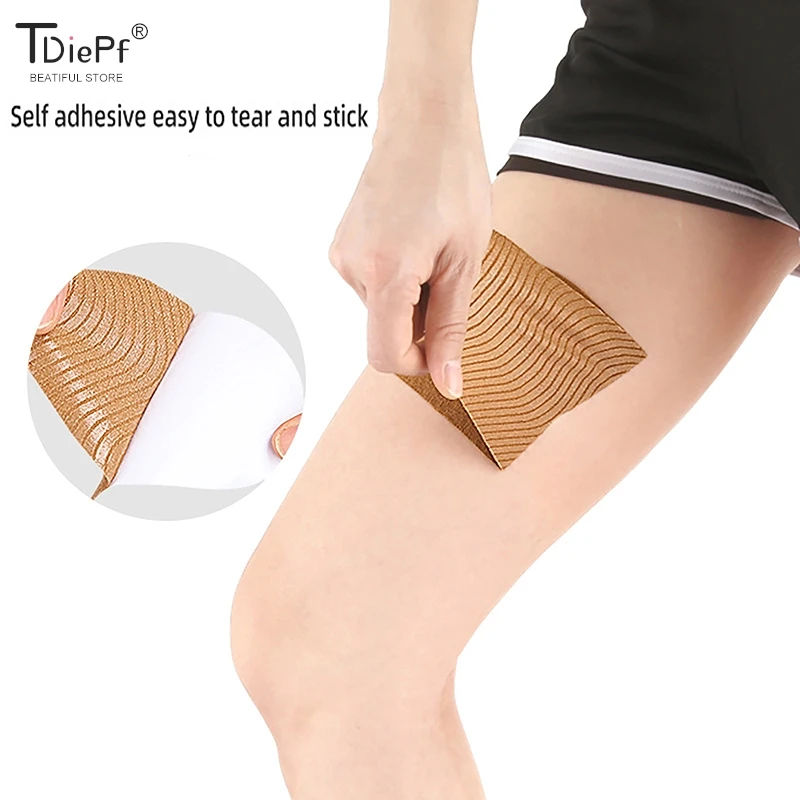 Thigh Anti Wear Patch Anti Chafing Thigh Chaffing Invisible Body Anti-Friction Pads Thigh Bands Thigh Chafe Tapes For Thigh Calf