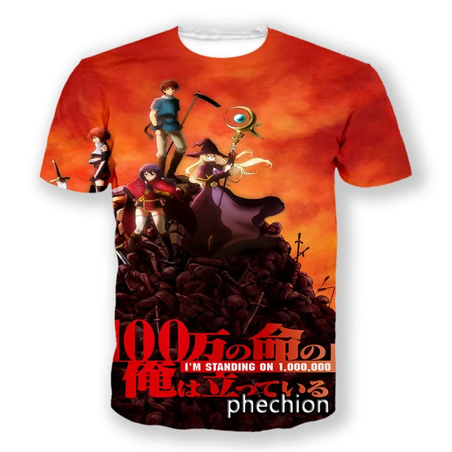 Phechion Fashion Men/Women I'M STANDING ON A MILLION LIVES Print Short Sleeve T-Shirt Casual Sport Hip Hop Summer Clothing A185