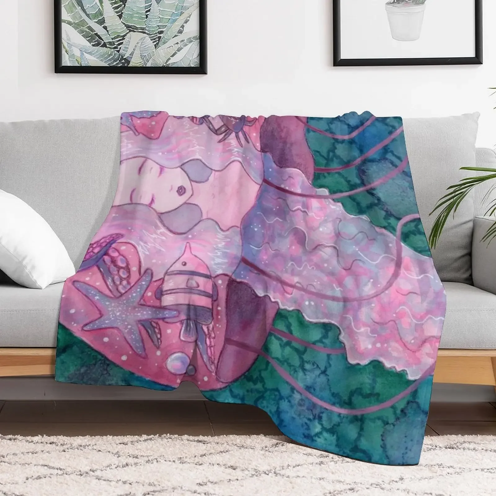 Jelly Dreams Throw Blanket Luxury Heavy Furry Blankets