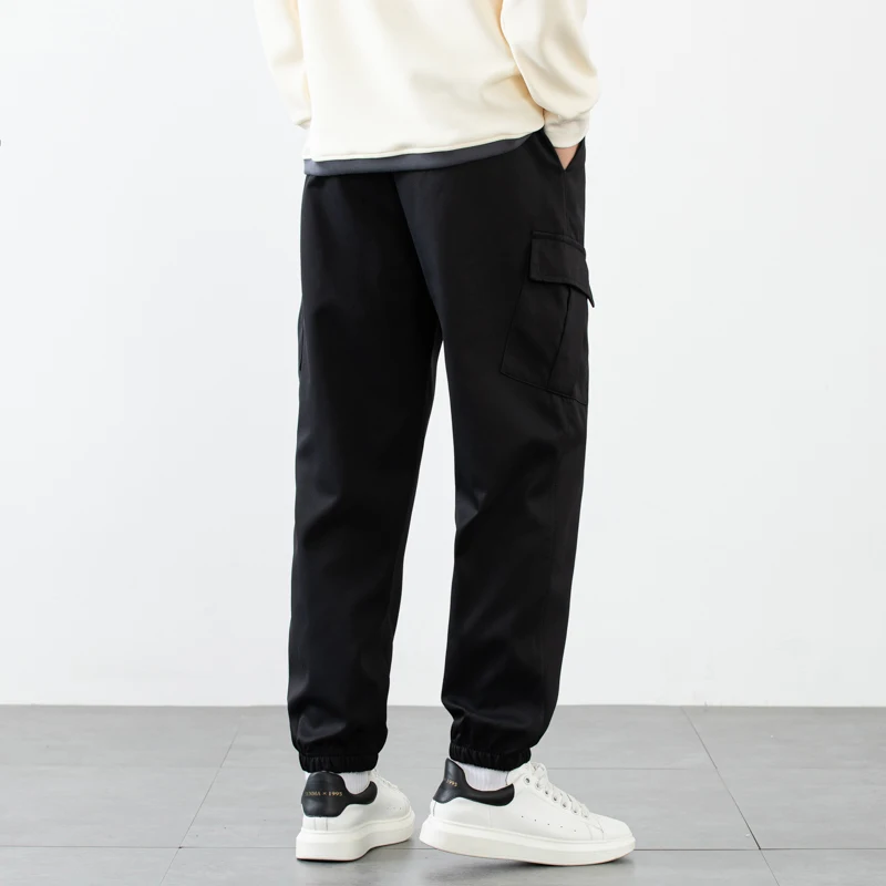 

Водонепроницаемые рабочие брюки для мужчин, осенние штурмовые брюки в американском стиле, свободные длинные брюки большого размера для мужчин, тренд на открытом воздухе