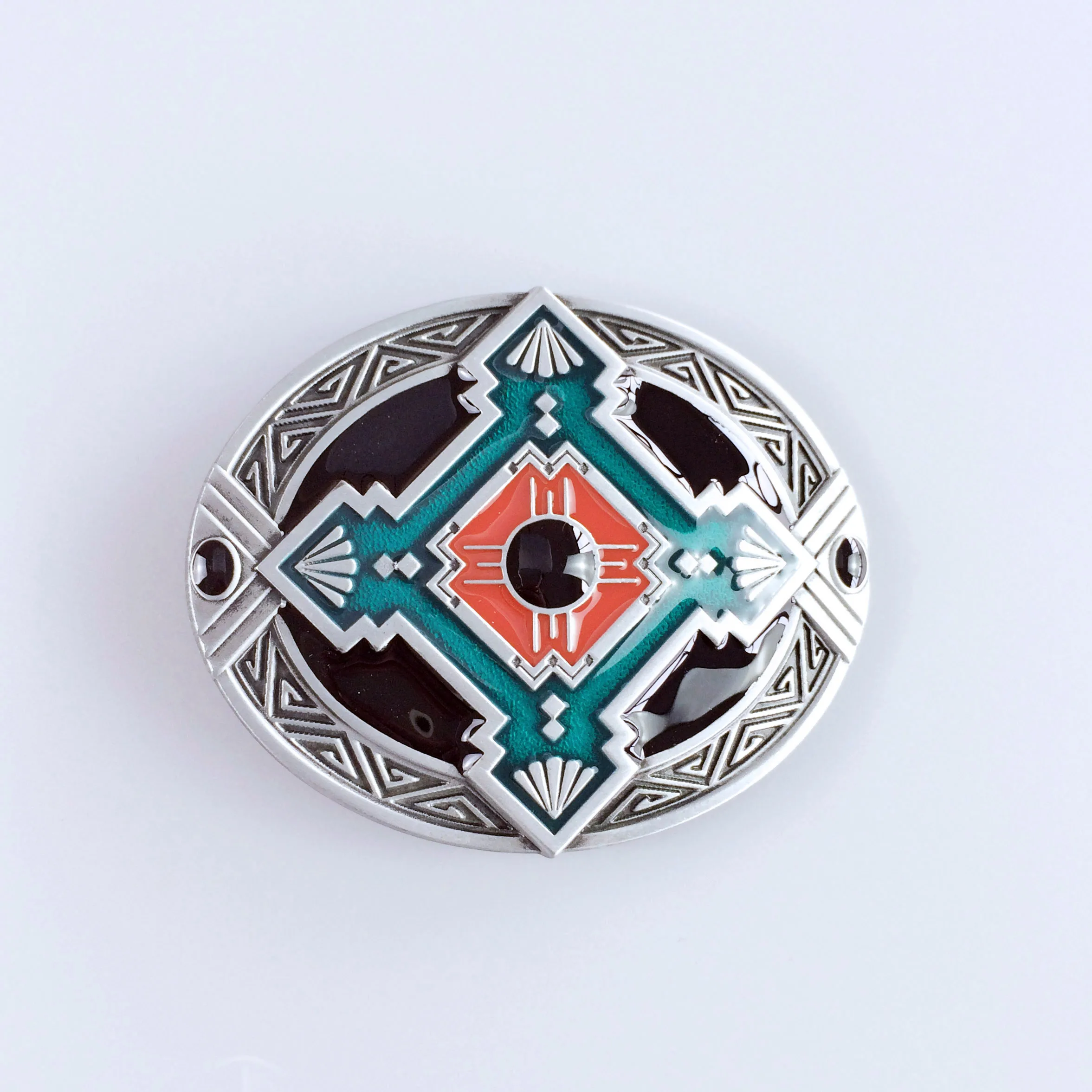 Celtic Knot Oval Southwest Belt Bucke Gurtelschnalle Boucle de ceinture BUCKLE-WT059 Free Shipping