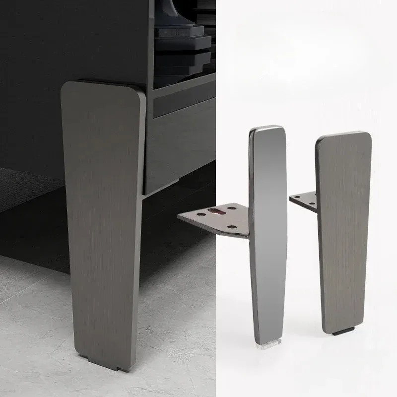 

4pcs NEW Thickened Furniture Support Legs Cabinet Sofa Coffee Table Bed Legs Bathroom Cabinet Metal Legs Hardware
