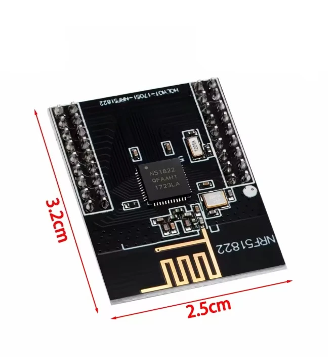 K03 nRF51822 BLE4.0 Bluetooth Module 2.4G Low Power Development Board With Onboard Antenna Electronic Component