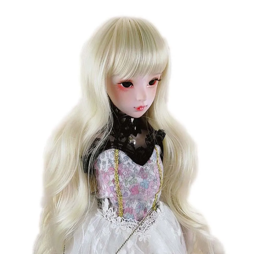 

New Arrival 1/3 1/4 1/6 1/8 High Temperature Wire Cute Style BJD Doll Wig Accessories