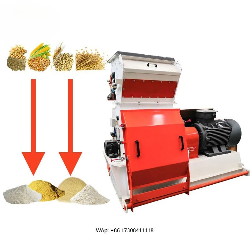 New conditions for high productivity grain feed grinders and grinders