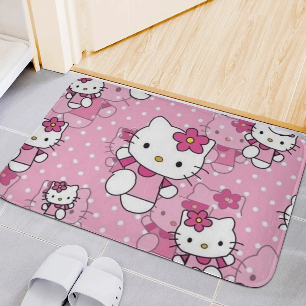 

Hello Kitty Sanrio Large Room Rugs Carpet Flannel Home Decorations