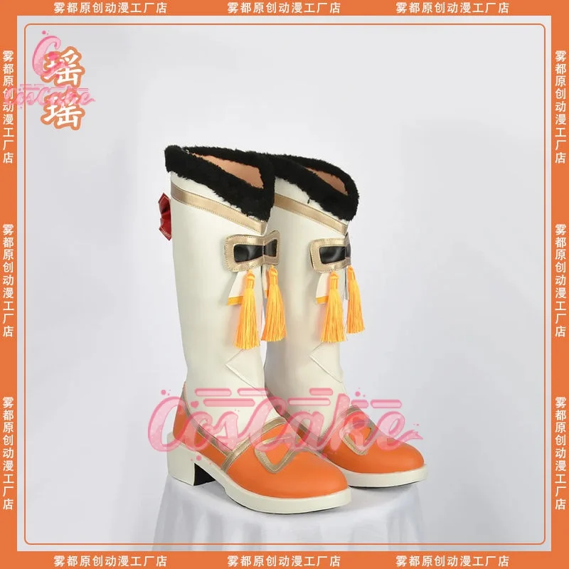 

Genshin Impact cos Yaoyao cosplay Anime game character shoes