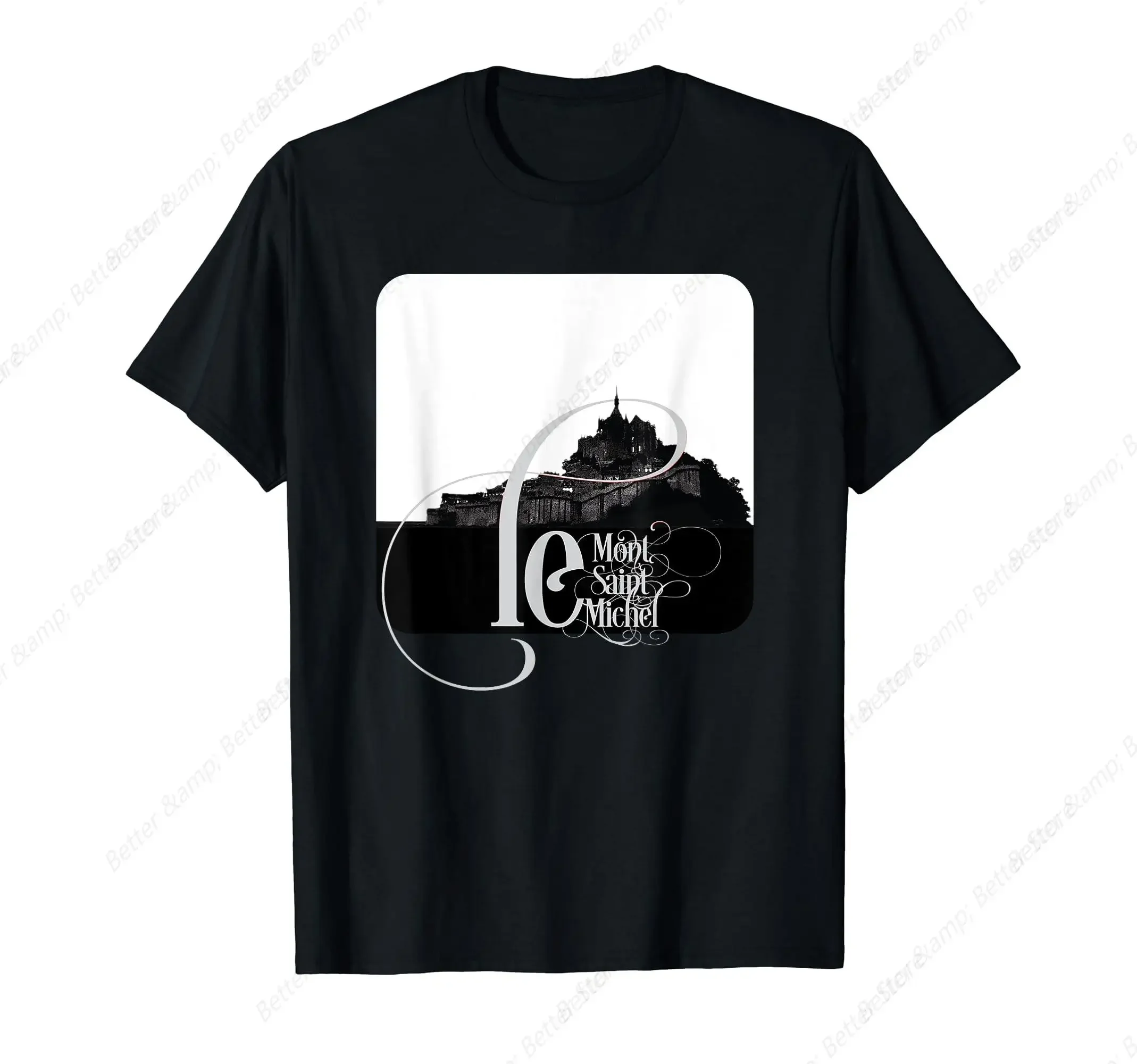 Le Mont Saint Michel city souvenir T-Shirt