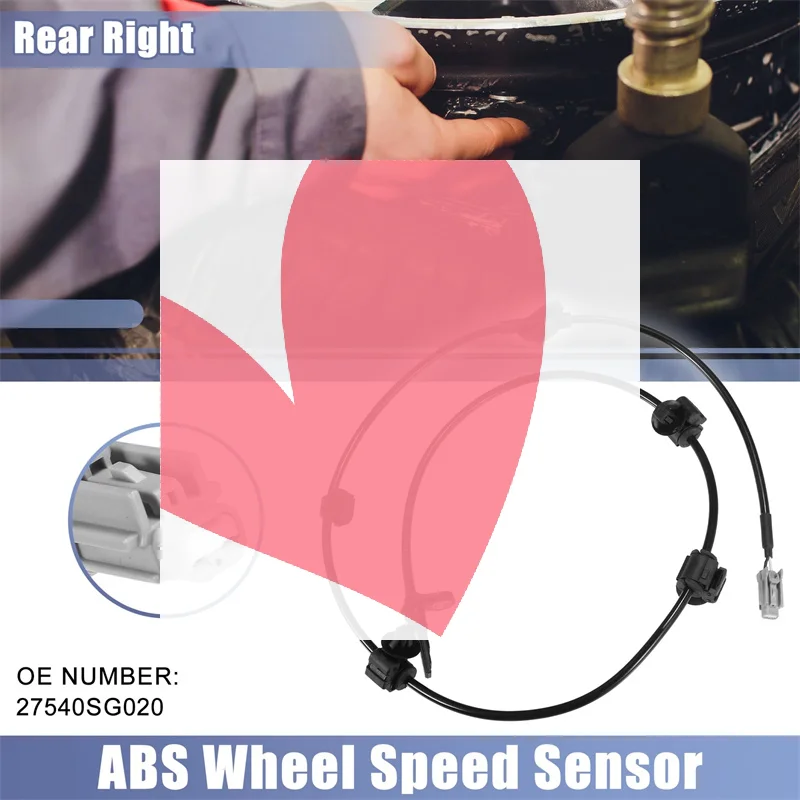 27540-SG020 مستشعر سرعة العجلات الخلفية اليمنى ABS لسوبارو Crosstrek Forester XV Crosstrek GP SJ 2013 ~ 2018 2014 سيارة OEM 27540SG020