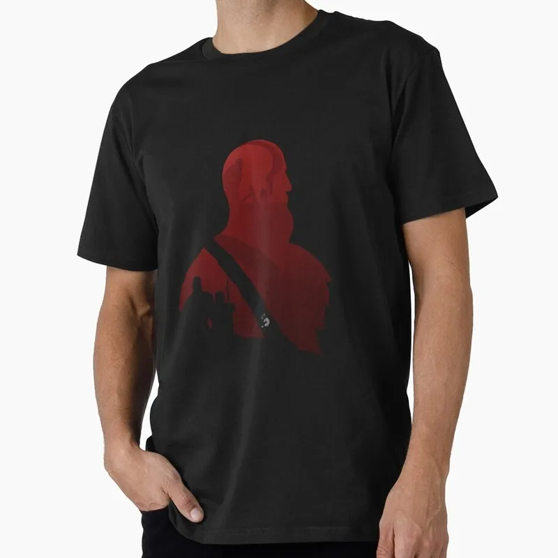God of War Kratos T Shirt 0911 Men's Gaming Graphic Tee Spartan Warrior Ragnarok Streetwear Short Sleeve Unisex Gamer Gift Tops