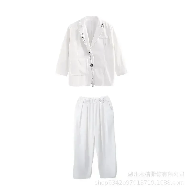 Kids Hip Hop Clothing Breaking Street Dance Costume Long Sleeves Suit Coat Pants Girls Boys Jazz Performance Clothes