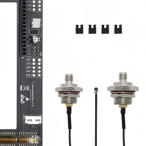 LILYGO T-Sim Shield SX1262 LoRa Expansion Board, RS485 Industrial Communication for T-SIM7600E/T-A7670G IoT Gateway