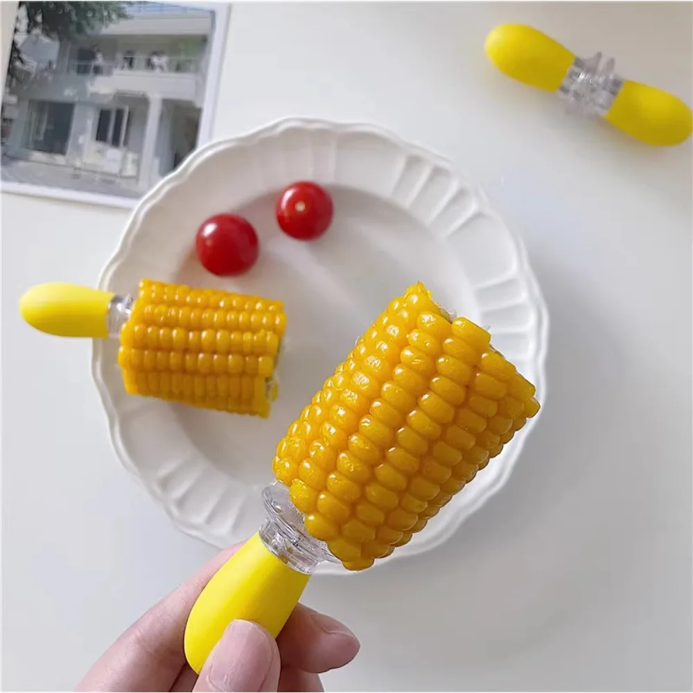 2pcs/4pcs Fruit, Vegetable and Corn Forks Portable Fork for Salad A Great Way To Prevent Scalding When Eating Corn
