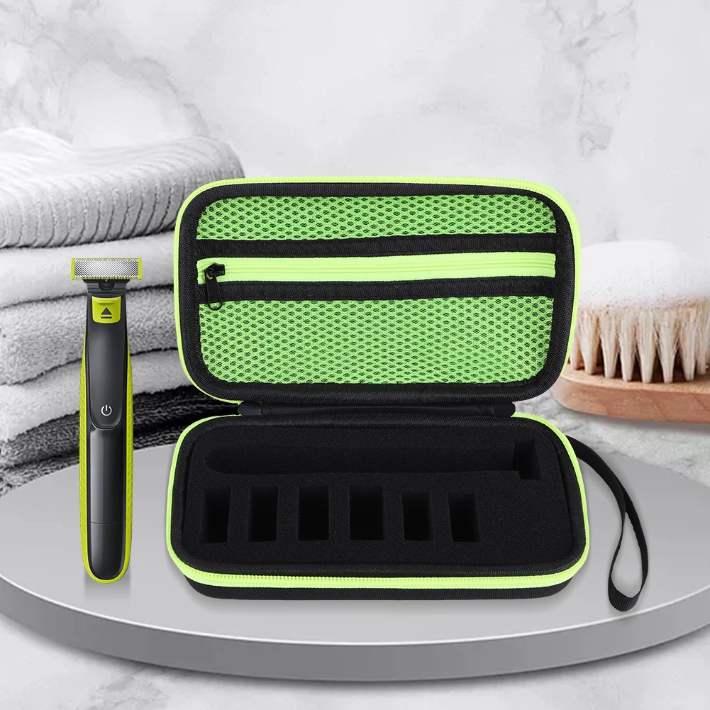 

Hard Travel Case Electric Trimmer Shaver Travel Case Cover Carrying Bag for Philips OneBlade and Accessories