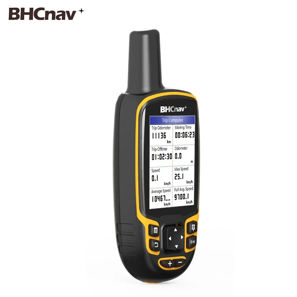 Hot Handheld GPS With Garmkn Satellite Messaging Waterproof BHCnav Cheap Hand held GPS Receiver
