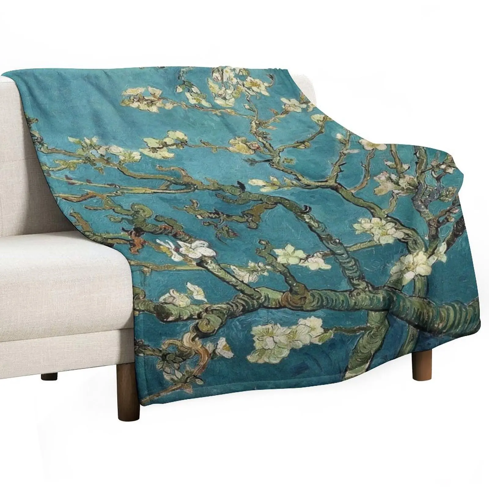 

Almond Blossom Throw Blanket Sofas Travel Summer Beddings wednesday Blankets